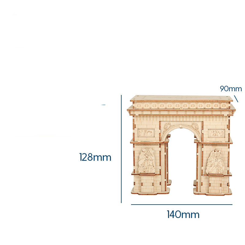 3D Puzzles - Varied monuments