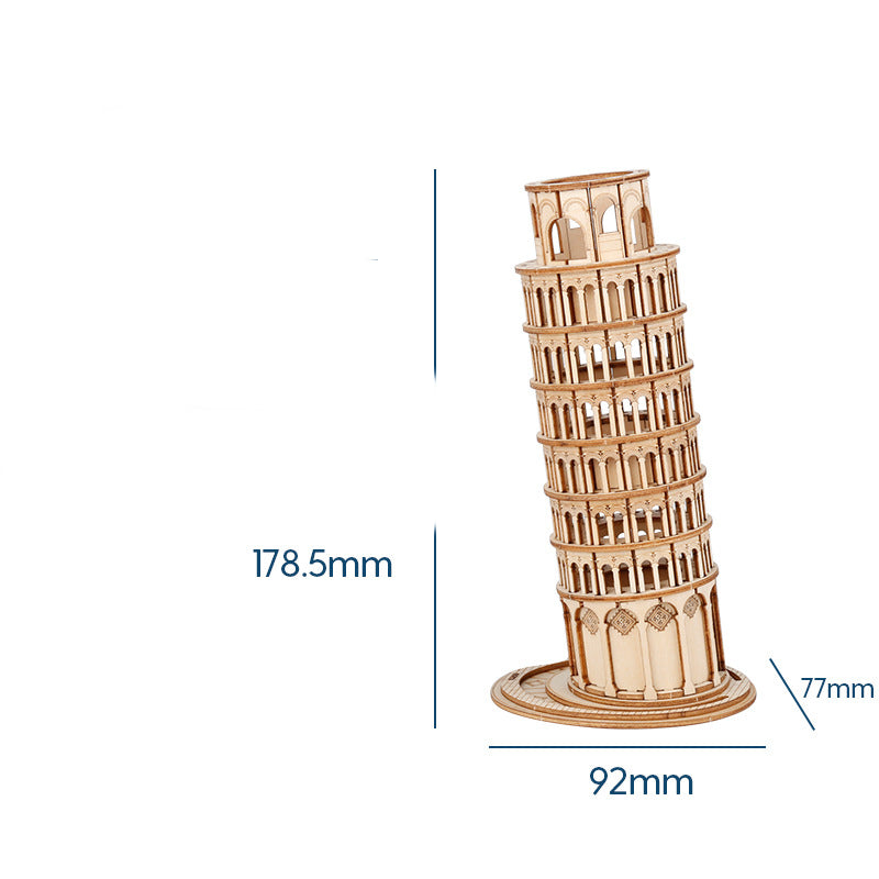 3D Puzzles - Varied monuments