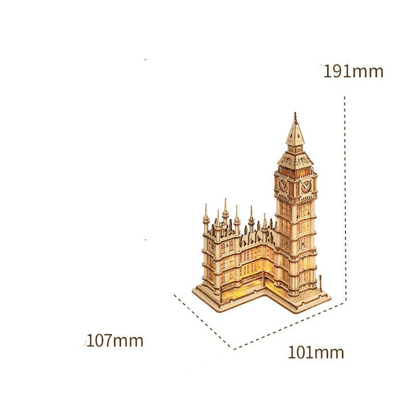 3D Puzzles - Varied monuments