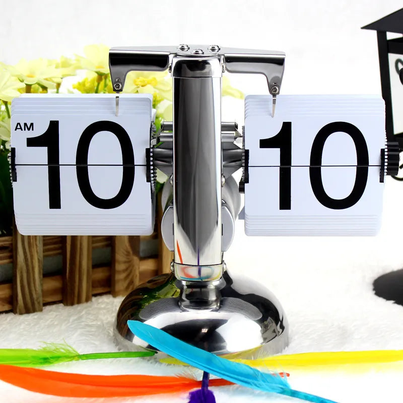 Flip Down Page Clock