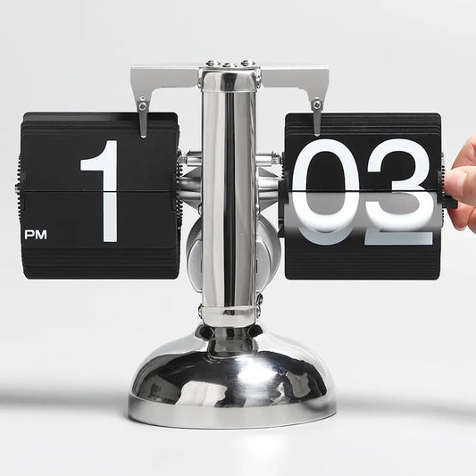 Flip Down Page Clock