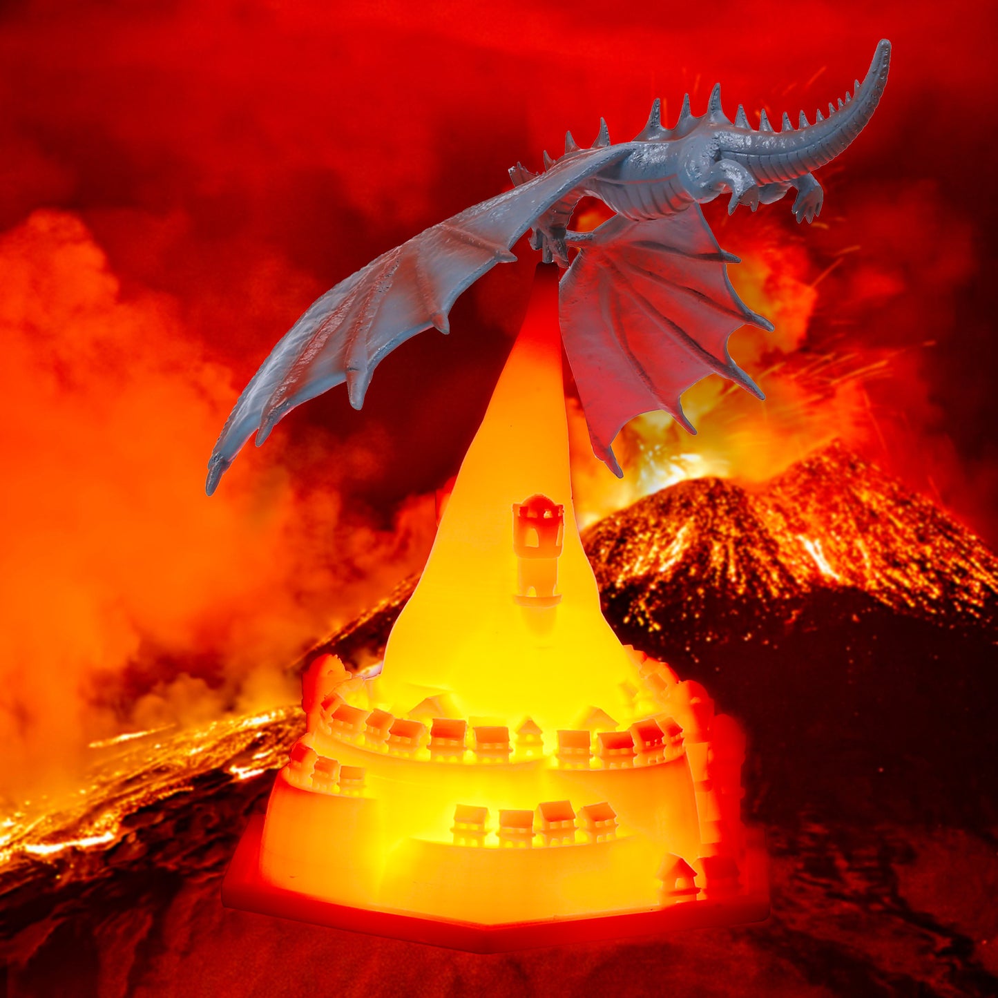 Breathing Dragon Lamp